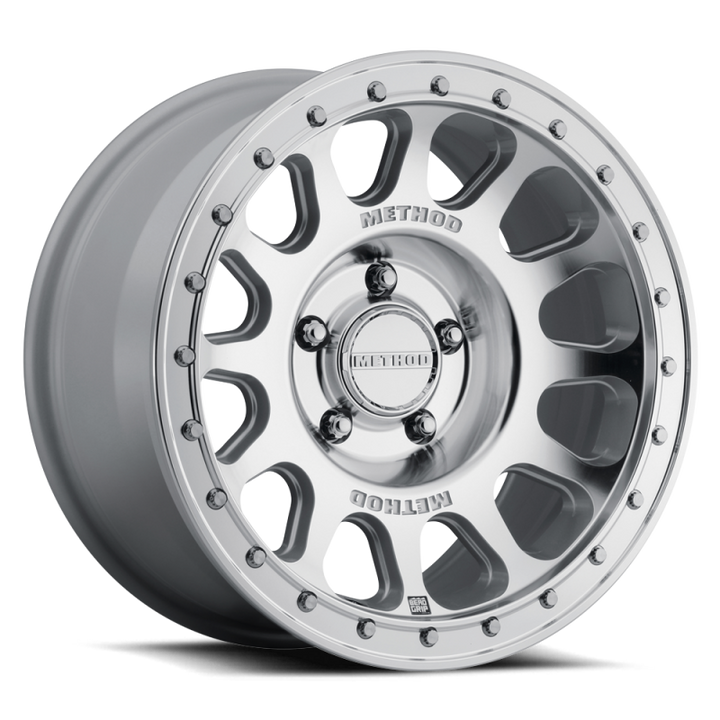 Method MR709 HD Bead Grip 17x 8.5in / ET0 / 5x5 BP / 71.5mm Bore - Machined Wheel