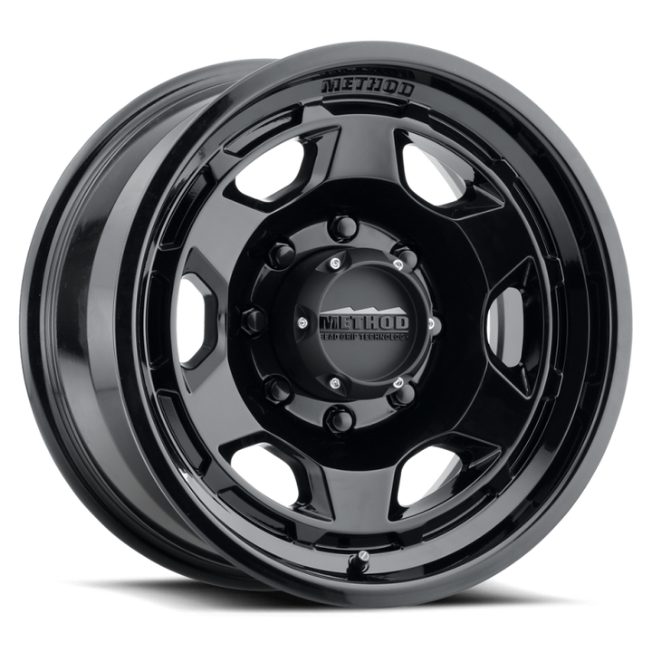 Method MR708 17x8.5 / 0mm Offset / 6x5.5 / 106.25mm CB - Gloss Black