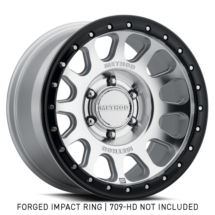 Method Beadlock Ring - 17in Forged - Style 1 - Gloss Black