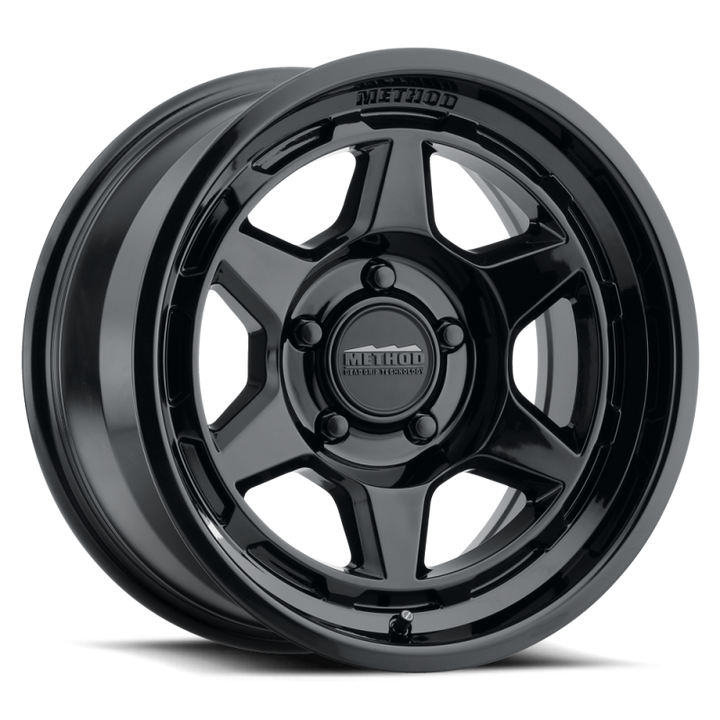 Method MR708 Bead Grip 17x9 / ET38 / 5x4.5 / 83 Centerbore - Gloss Black
