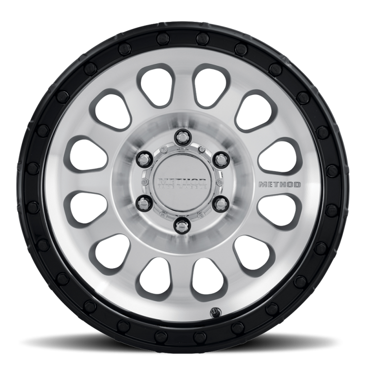 Method MR315 18x9 +18mm Offset 8x170 130.81mm CB Machined Wheel - Gloss Black Lip