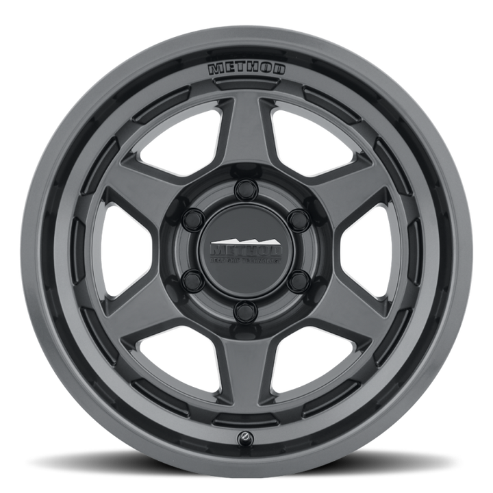 Method MR708 Bead Grip 17x8.5 0mm Offset 6x5.5 106.25mm Centerbore - Gloss Titanium